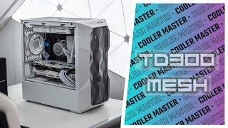 CoolerMaster TD300 Mesh  PC Build [upl. by Hannahsohs]