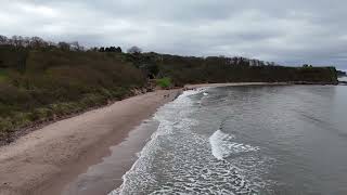 sea cliff beach Scotland Mini 4 Pro 22 04 24 [upl. by Lalita887]