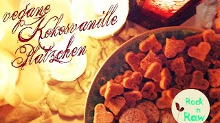 Kokosvanilleplätzchen ROHVEGAN [upl. by Tnairb]