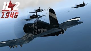 Full IL2 1946 mission The Corsair Boys [upl. by Acired2]