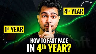 🚀 Fast Pace Your 4th Year Secret Tips for College Placements 💥 [upl. by Relyat]