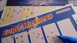 Euromillions Gewinnzahlen im Euro Lotto vom Dienstag 10112015 [upl. by Cottle624]