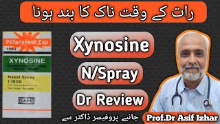 Xynosine Nasal Spray Uses In Urdu  Xynosine Nasal Spray Use Karne Ka Tarika  Band Naak Ka Ilaj [upl. by Rehpotsirk]