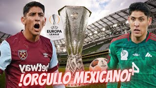 Edson Álvarez en único representante de México en el futbol Europeo WEST HAM a cuartos de final [upl. by Bohi]