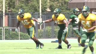 NSU Football Highlights  Preseason Scrimmage No 1 [upl. by Kovar614]