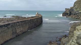 Portreath Breakwater Cornwall [upl. by Avika]