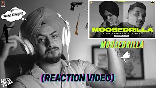 Reaction on MOOSEDRILLA Official Audio SIDHU MOOSE WALA amp DIVINE  MOOSETAPE [upl. by Gaves]