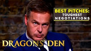 Best Pitches 4 of the Toughest Negotiations  Dragons Den [upl. by Chema]