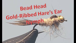 Bead Head Gold Ribbed Hares Ear [upl. by Rusticus]