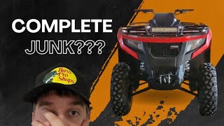 Bass Pro Shops ATV Honest Review 2020 Tracker Offroad 570 [upl. by Rogerson]