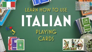 How To Use Italian Playing Cards [upl. by Kachine112]