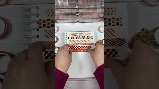 Fall Washi Tape Swatch washitape journalwithme [upl. by Yenruogis]