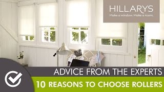 10 Reasons to Choose Roller blinds [upl. by Ahsienel]