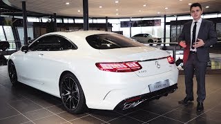 2019 Mercedes S560 Coupe  FULL Review S Class AMG Interior Exterior [upl. by Suoivatco]