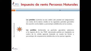 Renta personas naturales ley 1943 [upl. by Yesak]