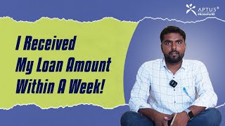 quotI received my loan amount within a weekquot  Customer Stories homeforall telangana [upl. by Crissy592]