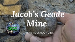 Geode Hunting at Jacob’s Geode Mine  Illinois Rockhounding [upl. by Callahan]