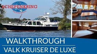 Valkkruiser de Luxe for sale Walkthrough  Schepenkring jachtmakelaars  Krekelberg Nautic [upl. by Leanor]