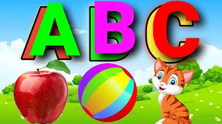 A for apple  अ से अनार  abcd  phonics song ABC Kiddie Rhymes 90M views [upl. by Gilboa890]