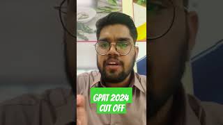 GPAT 2024 CUT OFF  CHECK NOW gpatexam gpat2025 [upl. by Micco]