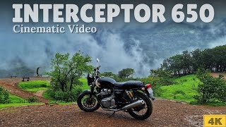 RE Interceptor 650  Cinematic video  TheMovingThrottle [upl. by Shrier955]