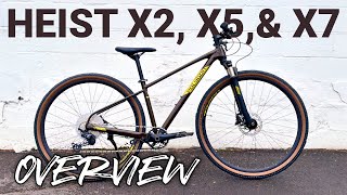 Polygon Heist X2 X5 amp X7  The Best Value Urban Hybrid Bike Trio [upl. by Tebor]