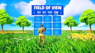 FOV Slider in Fortnite [upl. by Jonathon239]