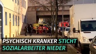 Wedding Psychisch Kranker sticht Mann nieder und flüchtet [upl. by Enelaj]