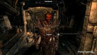 Skyrim How to marry Sanguine Make him your spousefollower [upl. by Benil]