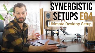 Synergistic Setups  E04 Harbeth P3ESR XD amp the ultimate desktop hifi setup [upl. by Wehtam992]