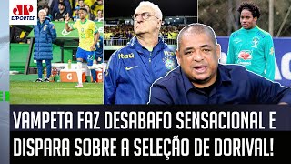 quotMERMÃO O Dorival tem que PARAR COM ESSA POR de ACHAR quequot Vampeta DESABAFA sobre a Seleção [upl. by Haida]