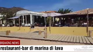 Corsica  Bar di Marina di Lava [upl. by Selym217]