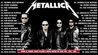 Metallica Playlist Greatest Hits  Best Of Metallica Full Album [upl. by Kline823]