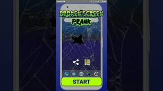 Broken Screen Prank App Demo [upl. by Cohette532]