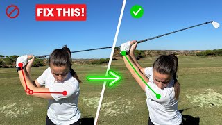 FIX the Collapsing Arm in Your Backswing Exercise To Keep Your Lead Arm Straight golfexercise [upl. by Malachi28]