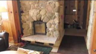 Custom Masonry Heater  Harvard Illinois [upl. by Leavy545]