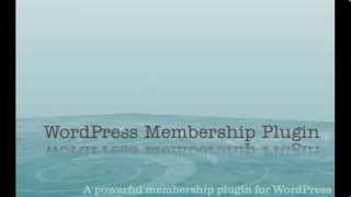 WP eMember Plugin Features Overview [upl. by Britney976]