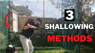 3 SHALLOWING METHODS  You Must Know These If You Want To Shallow The Club [upl. by Brest624]