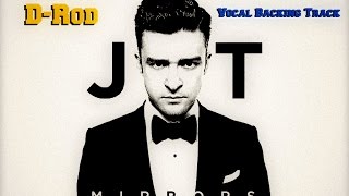 Justin Timberlake Mirrors Vocal Backing Track Karaoke [upl. by Alysia677]