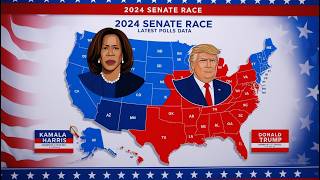 UPDATED 2024 US Senate Map Predictions Latest Polling Data Democrats vs Republicans [upl. by Bradwell41]