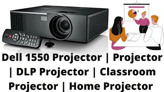 Projector  Dell 1550 Projector  Projector  DLP Projector  Classroom Projector  Home Projector [upl. by Eramal]