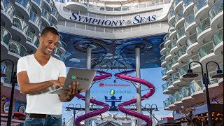 video Symphony of the Seas Cruise Vertrekpunt Captain Cruise  cruise vakanties [upl. by Joann701]