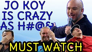 JO KOY  Stand up comedy  REACTION [upl. by Ihskaneem]