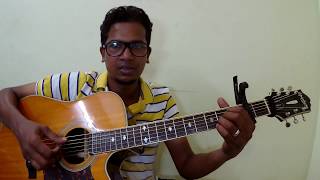 How to play Maya Nadhi  part2  Guitar Lesson  Isaac Thayil  Santhosh Narayanan [upl. by Ema]