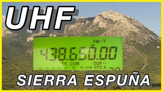 UHF DX REPETIDOR SIERRA ESPUÑA [upl. by Mycah]