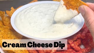 Cream Cheese Dip  Cream Cheese and Jalapeño Dip  Easy Dip [upl. by Lerrad]