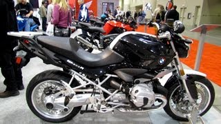 2013 BMW R1200R  Walkaround  2012 Toronto Motorcycle Show [upl. by Jurgen634]