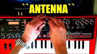 KRAFTWERK  ANTENNA cover on ROLAND JDXi [upl. by Nyleimaj]