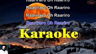 Karaoke  Kanne Kalaimaane  Moondram Pirai  With English Lyrics  Ilaiyaraaja   KJ Yesudas [upl. by Zucker]