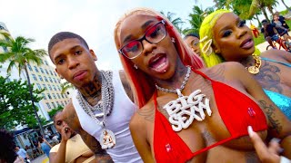 NLE Choppa Feat SexyyRed  Slut Me Out Remix Official Video [upl. by Loferski]